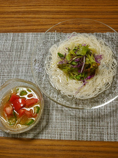 ヨウサマの減塩冷(麺)素麺-レシピのメイン写真