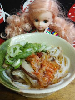 リカちゃん♡そうめんアレンジ(韓国風)-レシピのメイン写真