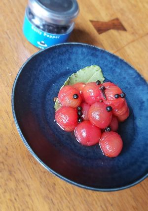 ミニトマトの洋風甘酢漬け-レシピのメイン写真