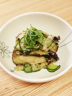 きゅうりとなすの甘酢和え-レシピのメイン写真