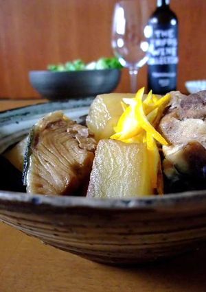 ●ぶりのアラでぶり大根-レシピのメイン写真