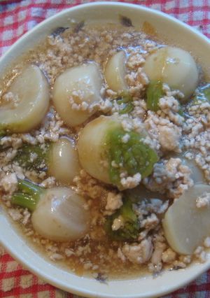 かぶのそぼろ煮-レシピのメイン写真