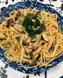 全粒粉和風パスタ　ポルチーニ風味