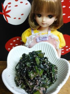 リカちゃん♡生高菜とたらこ炒め-レシピのメイン写真