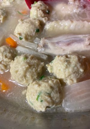 みんな大好きふわふわ鶏だんご♪豆腐入り!-レシピのメイン写真