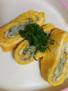青じそしらす卵焼き-レシピのメイン写真