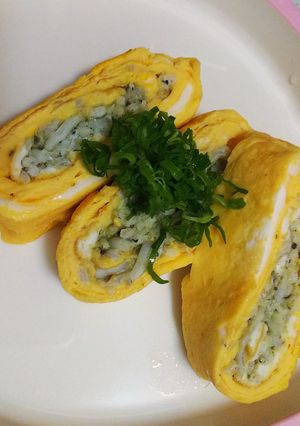 青じそしらす卵焼き-レシピのメイン写真