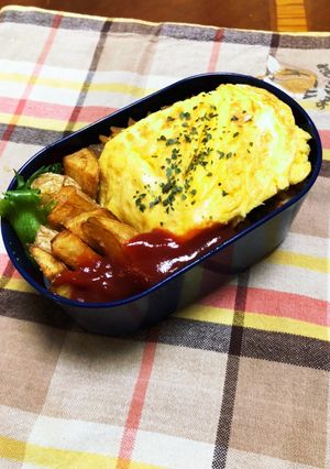 チキンケチャップオムライス-レシピのメイン写真