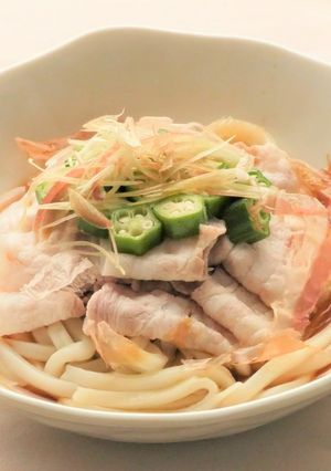 液体塩こうじでやわらか冷しゃぶうどん☀-レシピのメイン写真