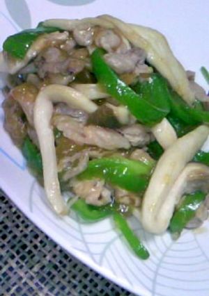 エリンギと豚肉のオイスターソース炒め-レシピのメイン写真