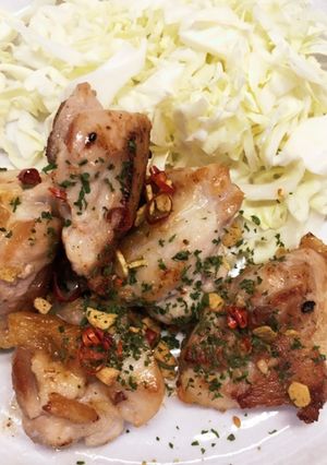 鶏肉のペペロンチーノ焼き(キューピー)-レシピのメイン写真