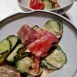 マグロときゅうりゴマサラダ