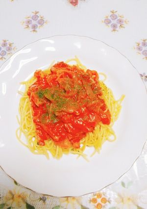 トマトのチーズパスタ-レシピのメイン写真