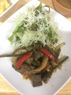牛肉のマスタードソース炒め-レシピのメイン写真