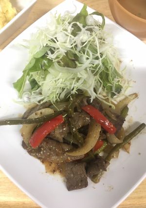 牛肉のマスタードソース炒め-レシピのメイン写真