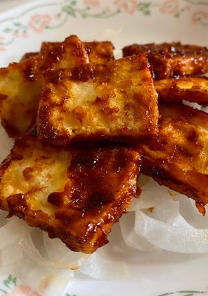 豆腐でヘルシー！ヤンニョムチキン風-レシピのメイン写真