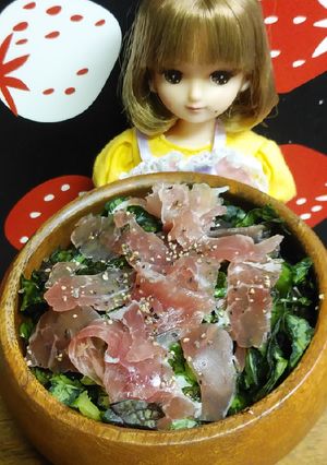 リカちゃん♡高菜サラダ夏ドレ風～♩ꕤ*.-レシピのメイン写真