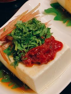 梅ミョウガ大葉の冷奴-レシピのメイン写真