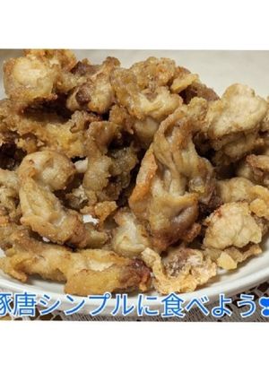 ❁⃘*.豚唐シンプルに食べよう❁⃘*.-レシピのメイン写真