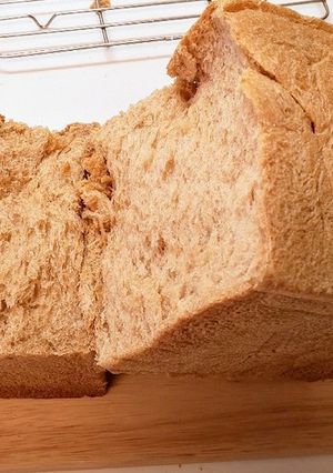 全粒粉約50％食パン-レシピのメイン写真