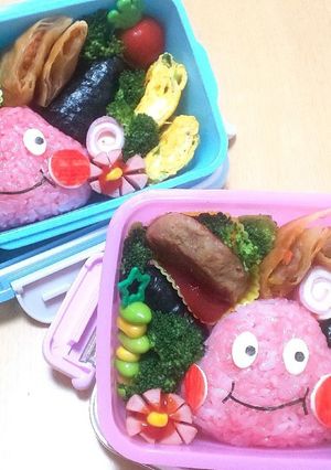 キャラ弁 ポケモン バリヤード-レシピのメイン写真