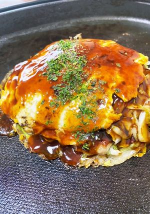 ボリューム満点♡広島お好み焼き-レシピのメイン写真