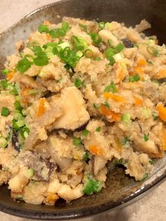 簡単 おから煮 卯の花-レシピのメイン写真