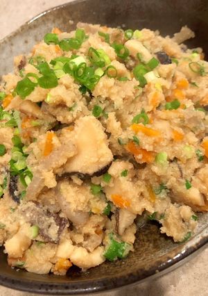 簡単　おから煮　卯の花-レシピのメイン写真