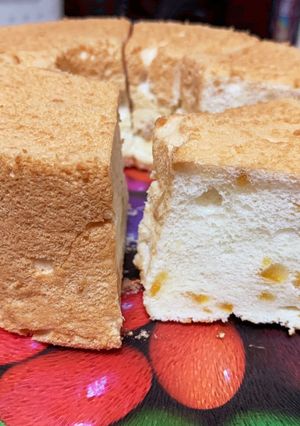 文旦ジャムのエンゼルケーキ-レシピのメイン写真