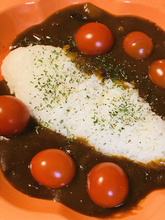 レトルト●プチトマトのカレー-レシピのメイン写真