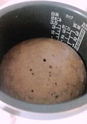 炊飯器deケーキ-レシピのメイン写真