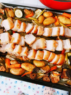 豚バラブロックで簡単オーブン焼き♥-レシピのメイン写真