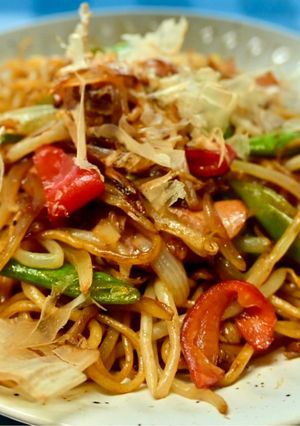 もっちり♡焼きそば天かす入り⭐︎コツあります⭐︎-レシピのメイン写真