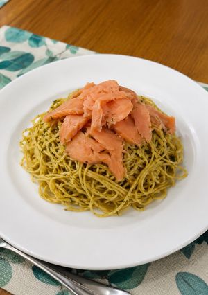 スモークサーモン&オイスターのパスタ-レシピのメイン写真