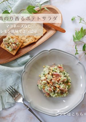 青のり香るポテトサラダ-レシピのメイン写真