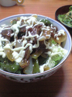 野菜も一緒に豚丼!-レシピのメイン写真