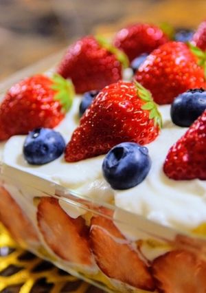 市販のカステラで簡単豪華なスコップケーキ-レシピのメイン写真