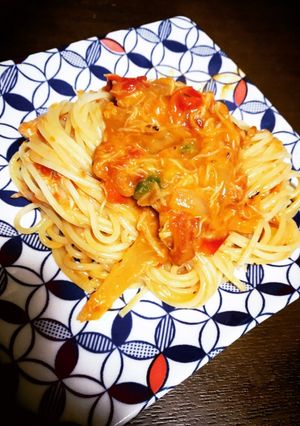 濃厚トマトクリームパスタ-レシピのメイン写真