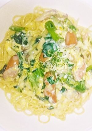 イタリアンチーズクリームパスタ-レシピのメイン写真