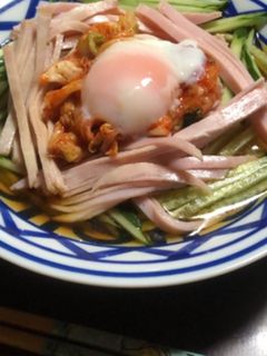材料切って乗せるだけ☆韓国風そうめん-レシピのメイン写真