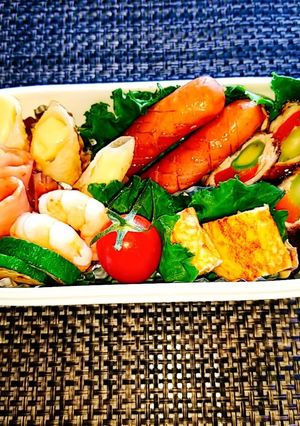息子のお弁当'20.6.6-レシピのメイン写真