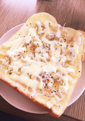 【簡単】しらすトースト-レシピのメイン写真