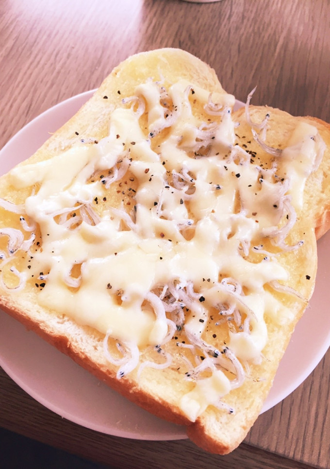 【簡単】しらすトースト-レシピのメイン写真