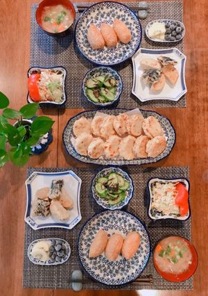 蓮根の明太&鶏ひき肉挟み揚げ-レシピのメイン写真