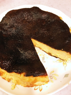 バスク風チーズケーキ-レシピのメイン写真