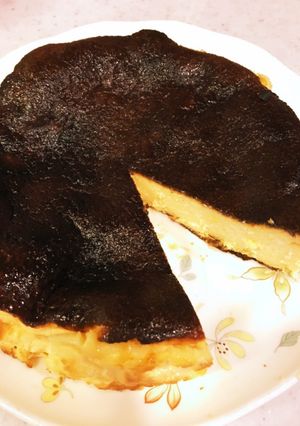 バスク風チーズケーキ-レシピのメイン写真
