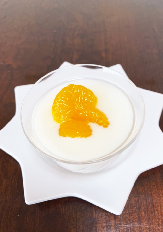 つるっと♡みかん牛乳寒天-レシピのメイン写真