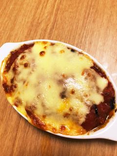 ナスとしめじの腸活トマトグラタン-レシピのメイン写真