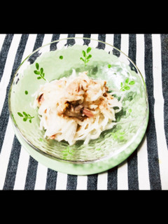 大根とツナの簡単サラダ 3分で完成します-レシピのメイン写真