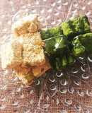 レンジ簡単☆抹茶ソイミルク信玄餅風☆米粉